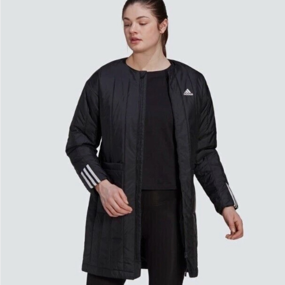 Adidas Itavic 3-Stripes Seasonal Coat Size large